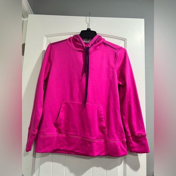 Danskin Now Tops - Women’s pink sweater sweatshirt pullover hoodie XL 16–8‎ dri-more Danskin Now